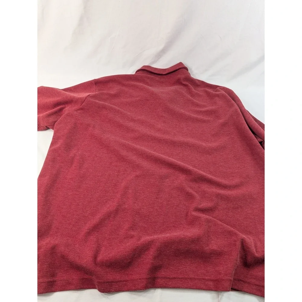 Oklahoma‎ Sooners OU Shirt Men's 3XL Polo Heathered Red Crimson Jordan Standard